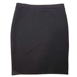 *Melissa Paige Quilted Black Skirt Size S